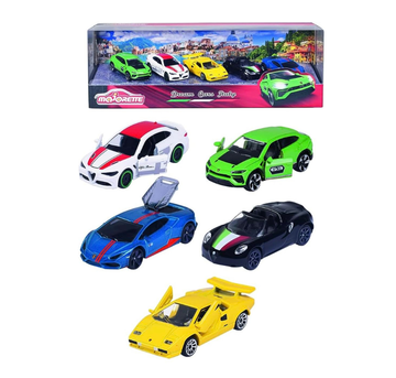 Majorette Dream Cars Italy, 5 Pieces Giftpack