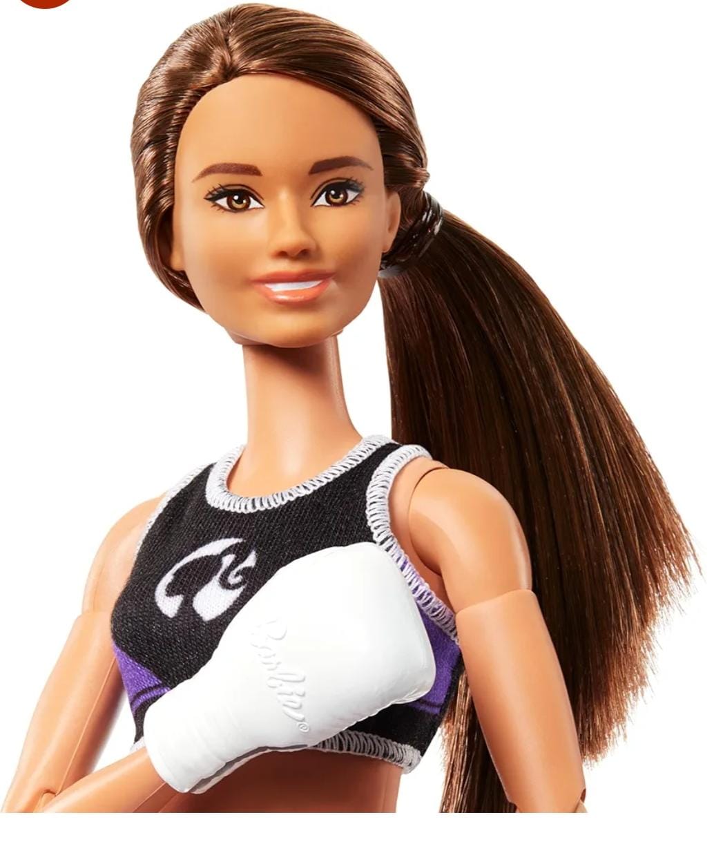 Barbie doll made to move sports asst (HRG40).