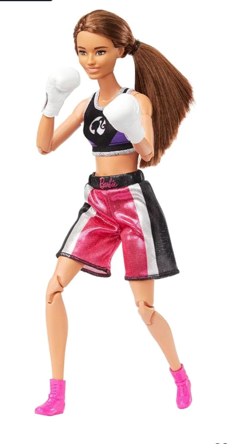 Barbie doll made to move sports asst (HRG40).