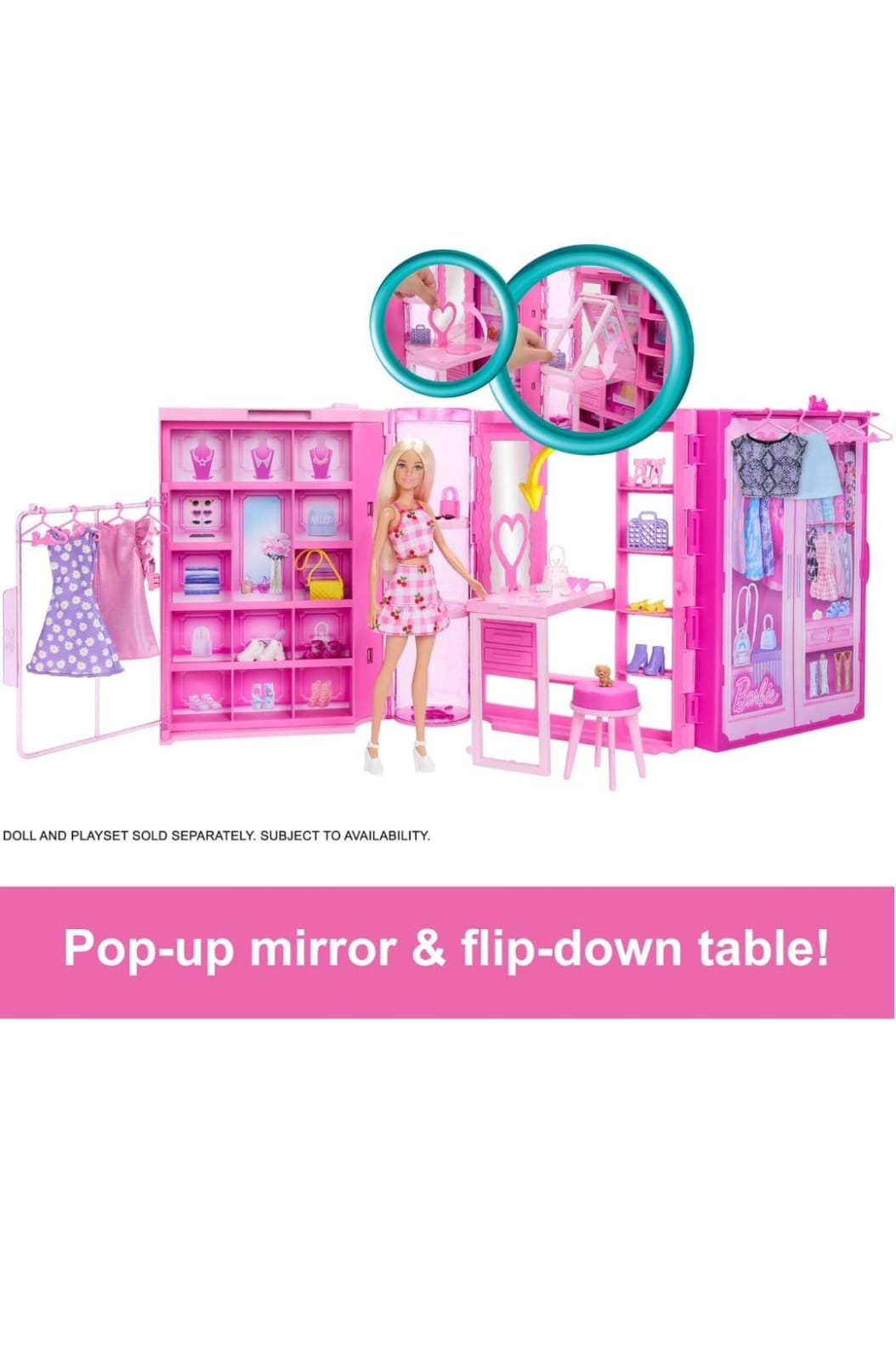 BARBIE DOLL DREAM CLOSET.
