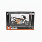 Burago Die Cast 1:18 Scale KTM 990 Supermoto R Motorcycle (Black), (28-51050)