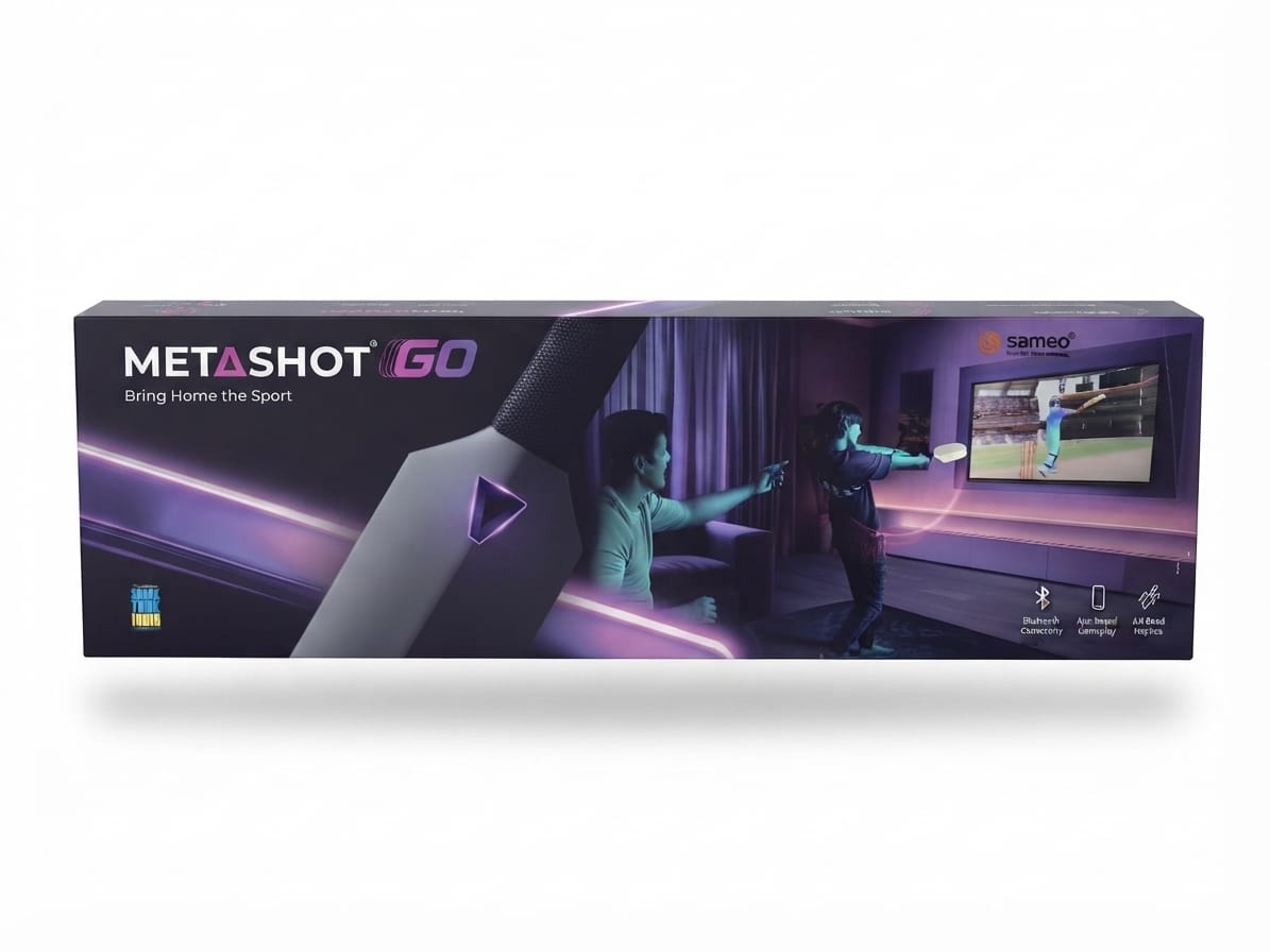 MetaShot GO Portable Smart Cricket Game.