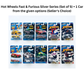Hot Wheels Fast Furious Silver Series Set (Full Set of 5)