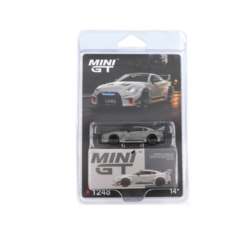 MINI GT 1248 BLISTER NISSAN LB-SILHOUETTE WORKS GT 35GT-RR VER.1 MATT GREY