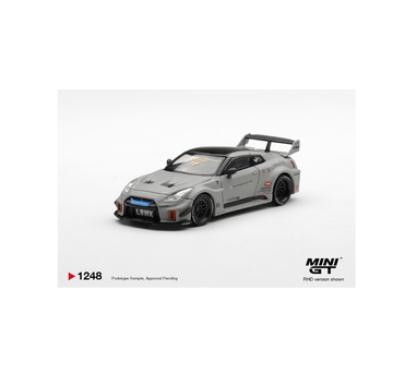 Mini GT 1248 NISSAN LB-Silhouette WORKS GT 35GT-RR Ver.1 Matt Grey