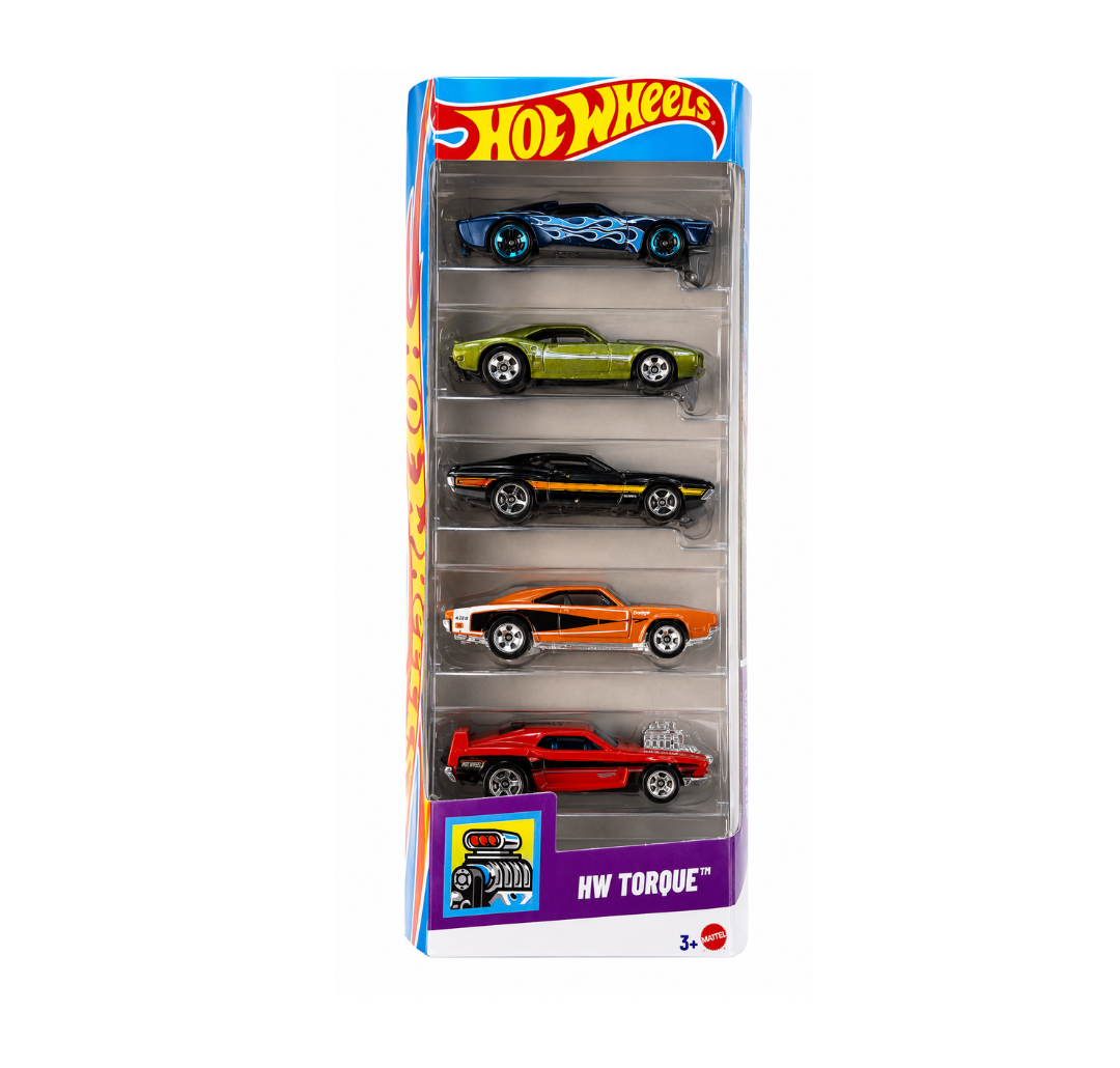 Hot Wheels Torque Set Of 5 Cars