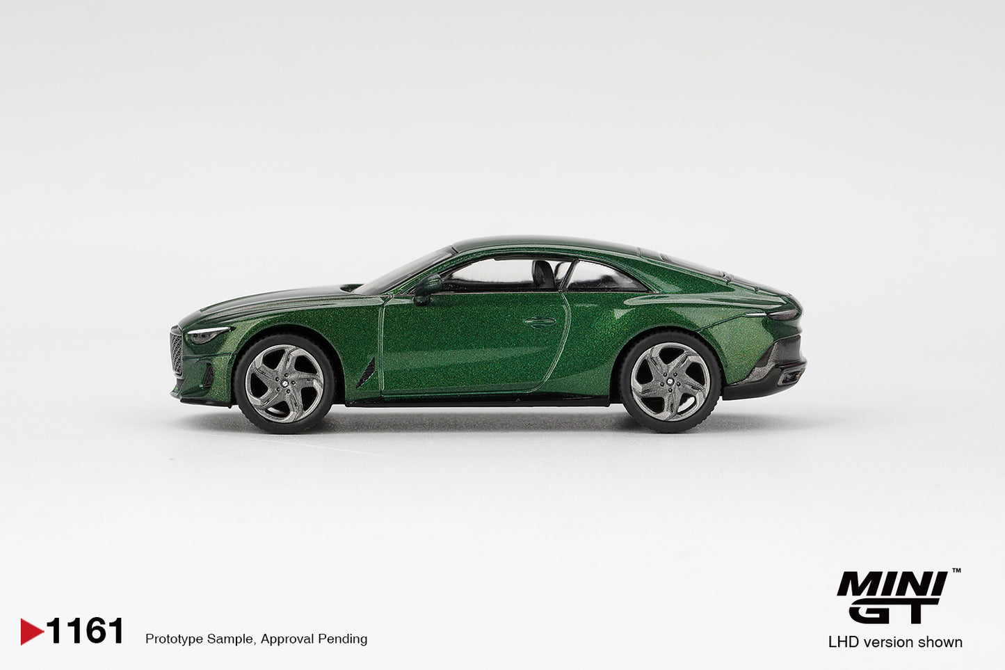 MINI GT 1161 BENTLEY BATUR SCARAB GREEN.
