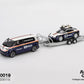 MINI GT S0019 PORSCHE 911 DAKAR 718 VOLKSWAGON ID BUZZ PORSCHE CENTRUM GELDERLAND ROUGHROADS SET
