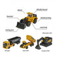 Majorette Volvo Construction Vehicles– Excavator, Wheel Loader, Dump Truck, Articulated Hauler