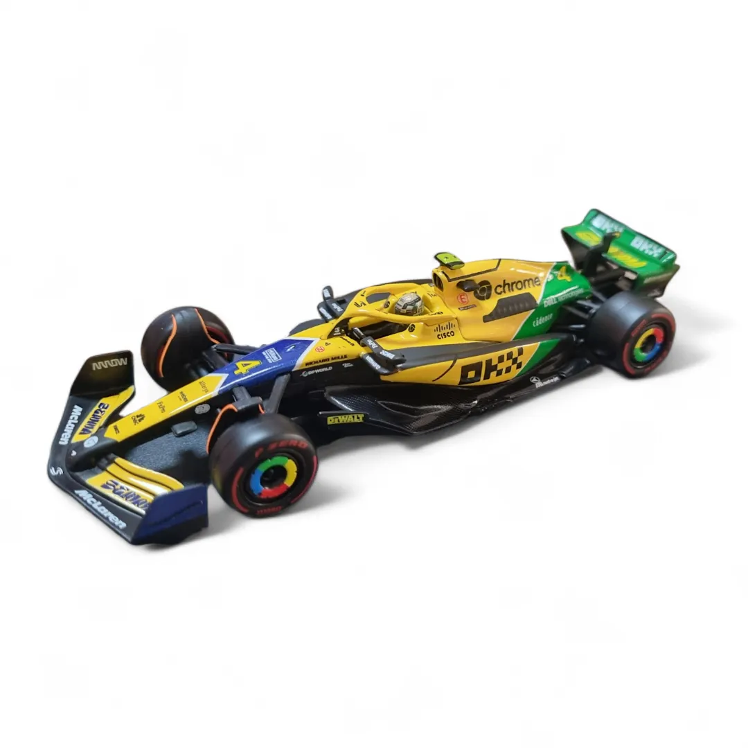 Burago McLaren F1 MCL38 Monaco Grand Prix Collection Formula 1- #81 Oscar Piastri