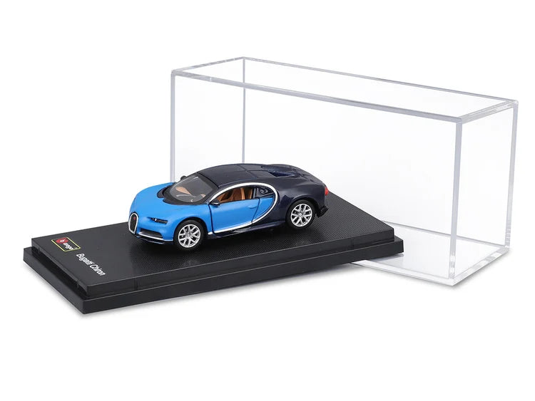 Burago Bugatti Chiron Blue – 1:64 Scale