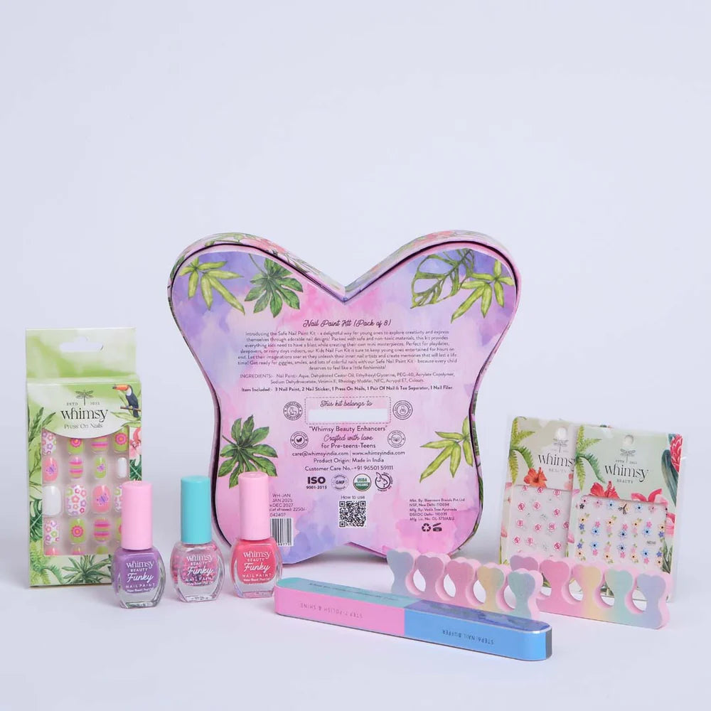 Whimsy Nail paint Kit - Pack of 8