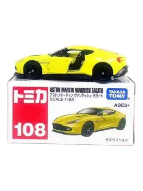 Takara Tomy Tomica No. 108 Aston Martin Vanquish Zagato