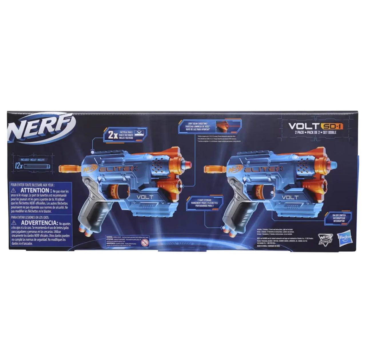 Nerf Elite 2.0 Volt SD‑1 Blaster 2‑Pack: F5852