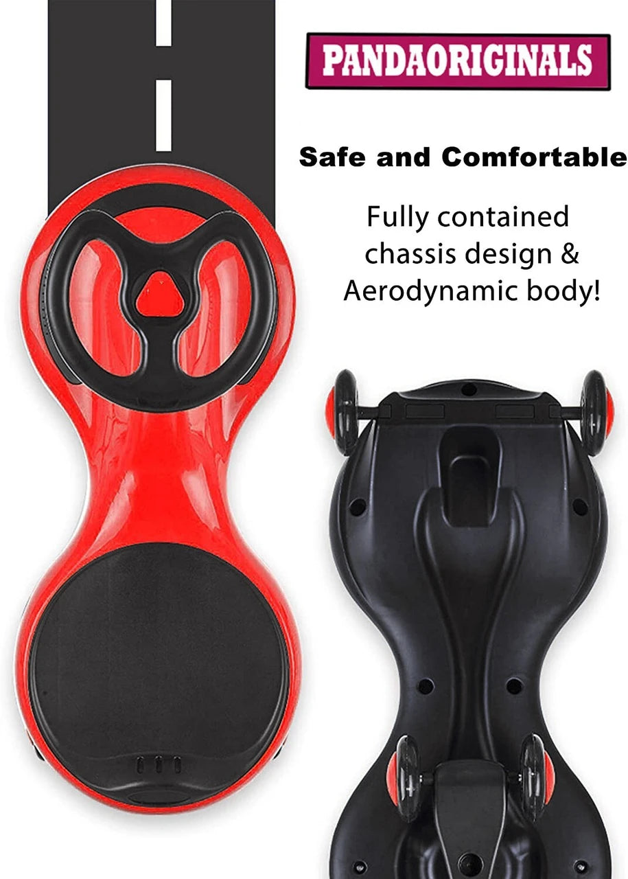 BAABUS Magic Car Ride-On Toy (Red Black)