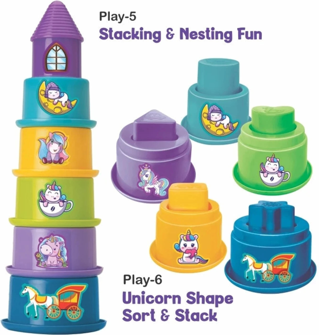 ToyMate Unicorn Playtime Gift Set (1–3 Years)